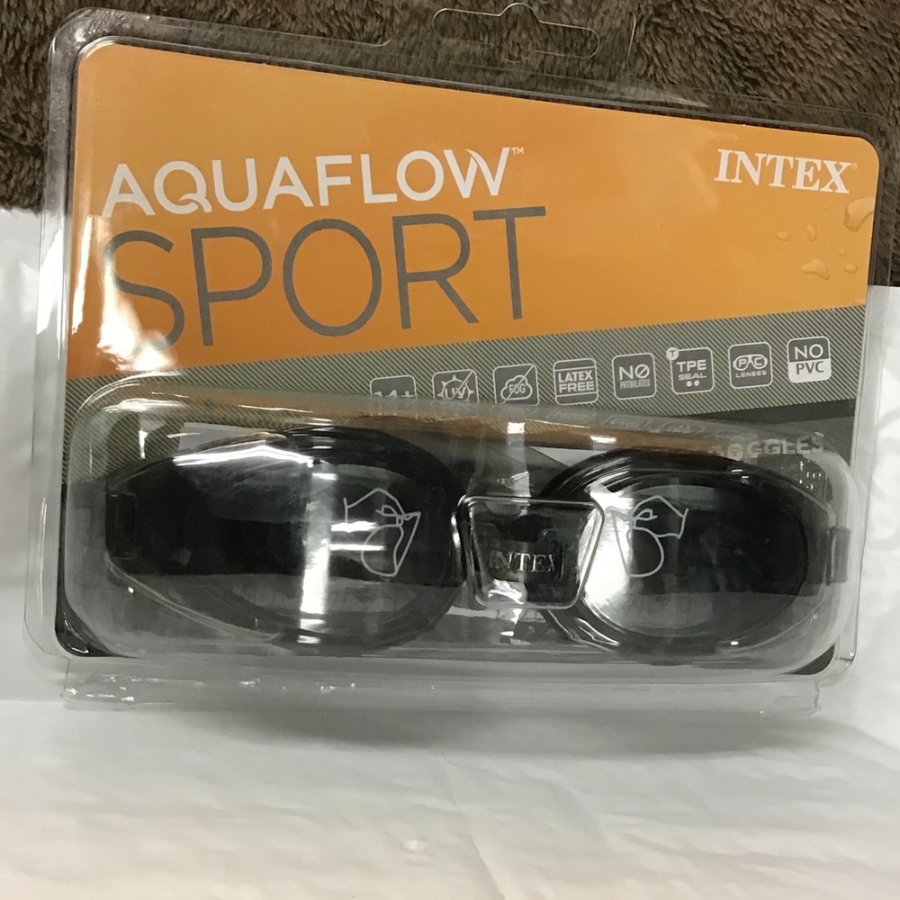 Aquaflow Sport Intex Goggles Unisex black